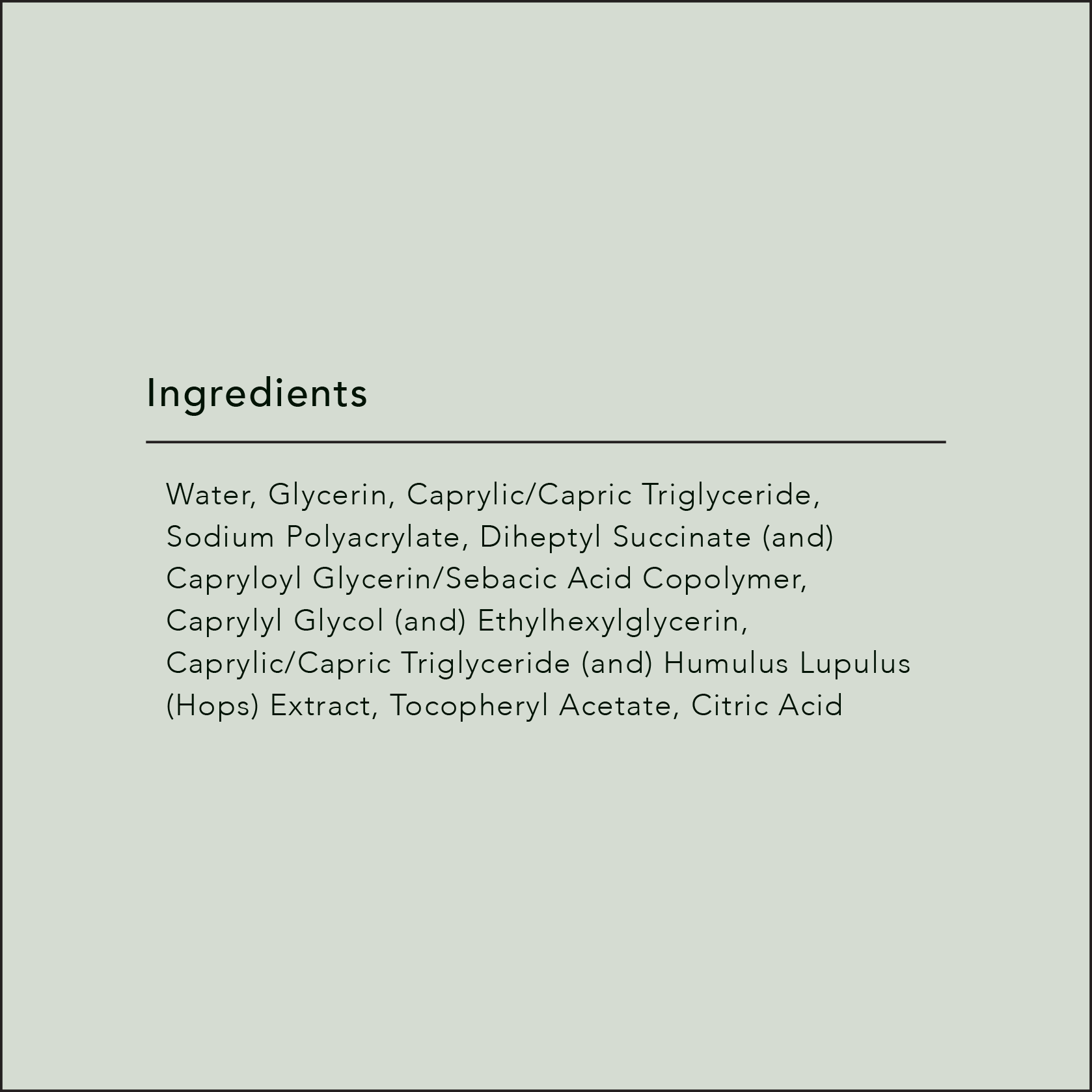 Herbal Moisturizing Lotion